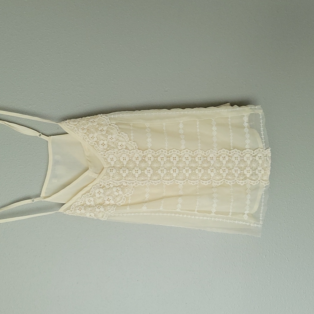 Lace Cropped Tank